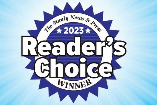 2023 Reader's Choice winner badge